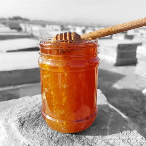 عسل ممتاز موم دار ارگانیک